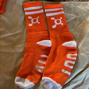 Orangetheory tube socks. Worn 1X. Excellent condition